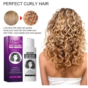 Curl Shaping Elastin Styling Mousse