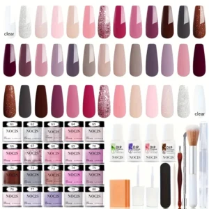 32 Pcs Dip Powder Nail Kit